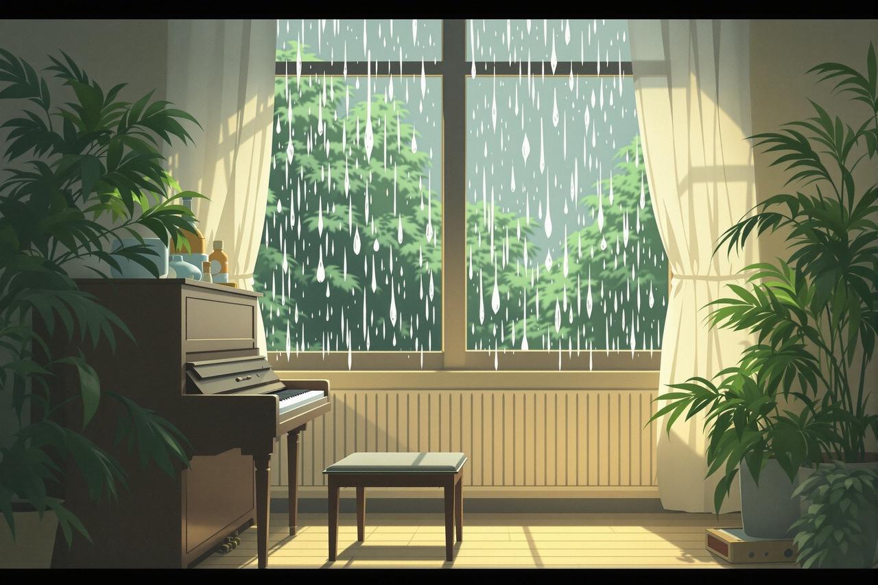 番茄官网短剧 - 雨天的旋律，治愈日常治愈动漫短剧